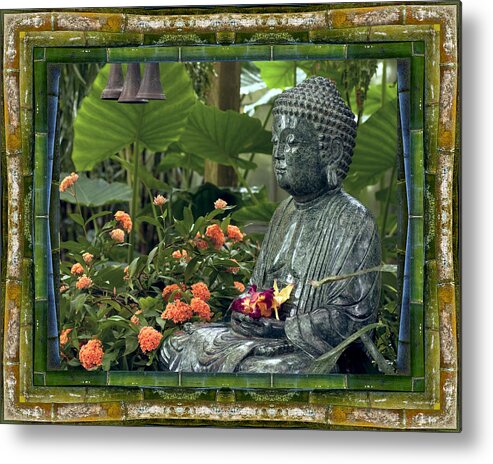 Mandalas Metal Print featuring the photograph In Repose by Bell And Todd
