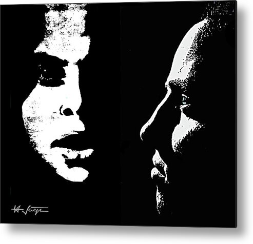 Look Metal Print featuring the photograph Intensity by Hartmut Jager