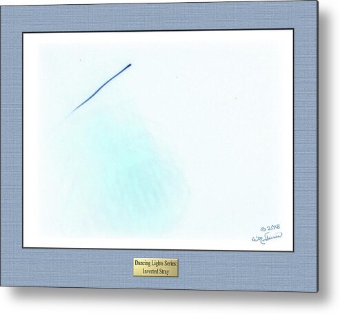 Abstract Art Metal Print featuring the photograph Inverted Stray by W James Mortensen