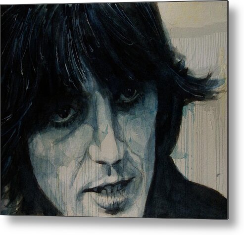 George Harrison Metal Print featuring the painting Isn't It A Pity by Paul Lovering