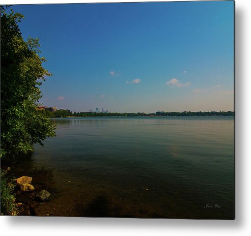 Lake Calhoun Metal Print featuring the photograph Lake Calhoun 3790 by Jana Rosenkranz