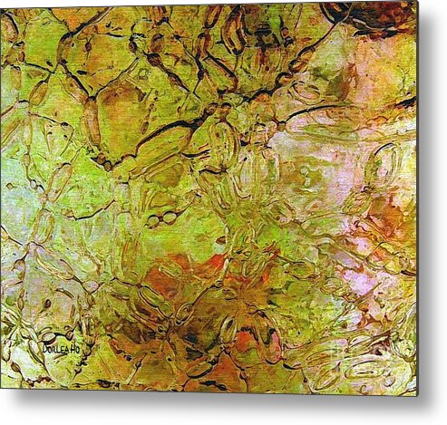 Hawaii Metal Print featuring the digital art Lava Glass by Dorlea Ho