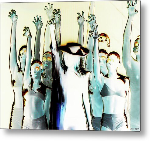 Lady Gaga Metal Print featuring the photograph Little Monsters by JoAnn Lense