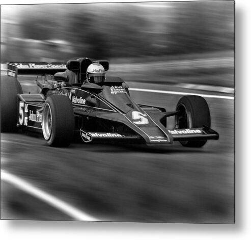 Mario Andretti Metal Print featuring the photograph Mario by Mike Flynn