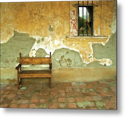California Missions Metal Print featuring the photograph Mission Still Life - Mission San Juan Capistrano, California by Denise Strahm