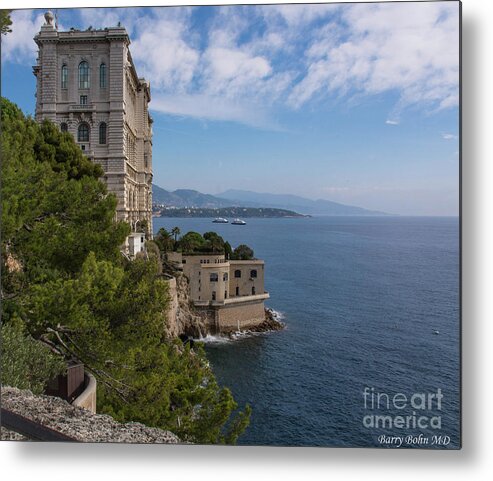 Landscape Metal Print featuring the photograph Monaco by Barry Bohn