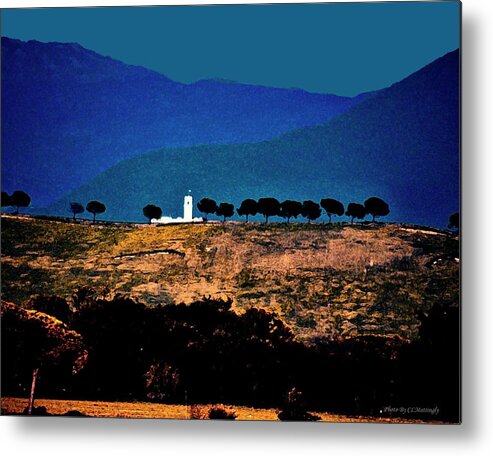 Wall Décor Metal Print featuring the photograph Monastery in Italy by Coke Mattingly