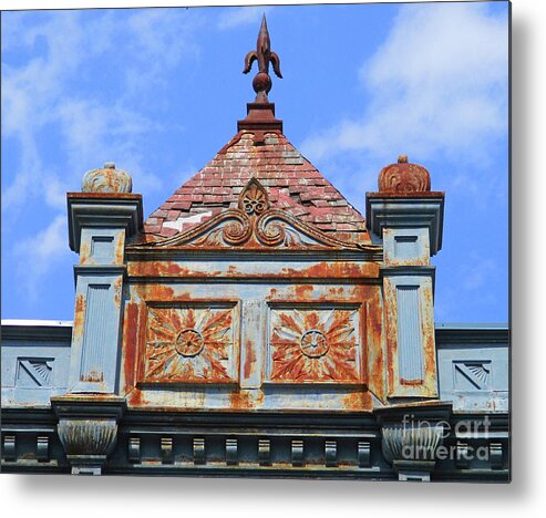Montreal Metal Print featuring the photograph Montreal Rooftop by Randall Weidner