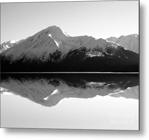 Alaska Metal Print featuring the photograph Mountain Mirror by Kimberly Blom-Roemer
