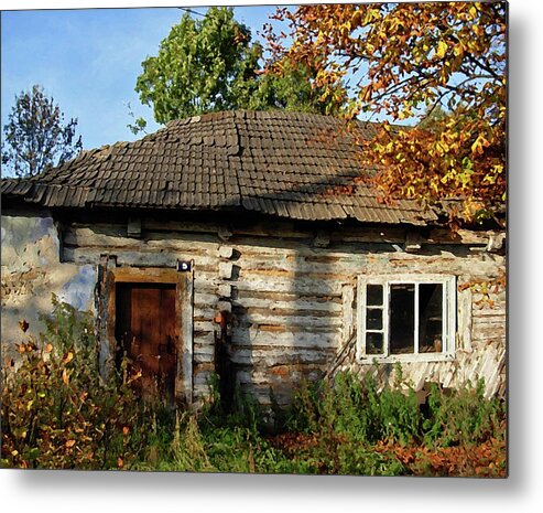 Country House Metal Print featuring the photograph Old Country House by Dorota Nowak