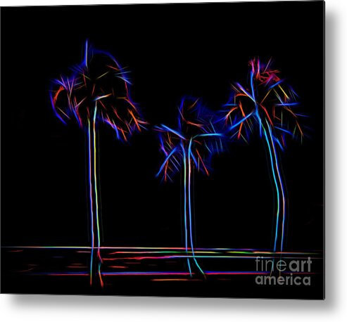 Hawaii Metal Print featuring the photograph Party Trees by Jon Burch Photography