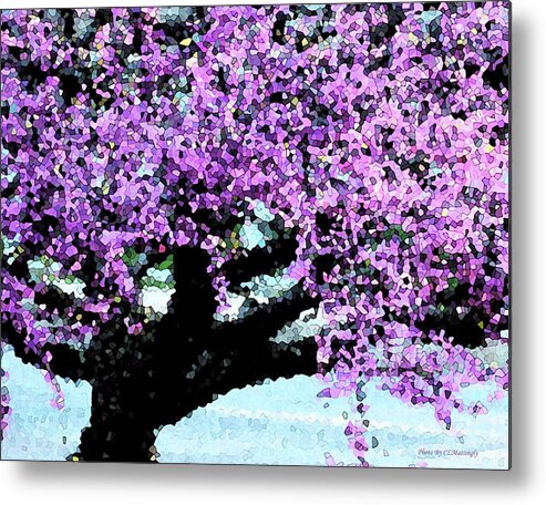 Wall Décor Metal Print featuring the photograph Purple Tree by Coke Mattingly