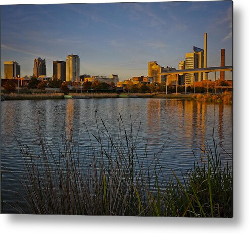  Metal Print featuring the photograph Railroad Park Twilight by Just Birmingham
