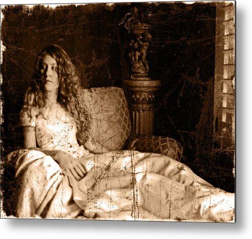 Photo Metal Print featuring the photograph Remembering by Jean Hildebrant