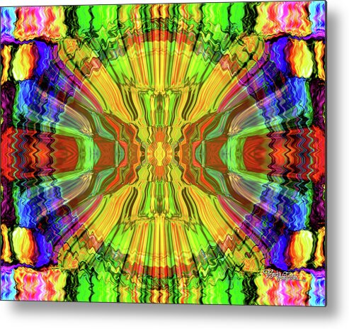 151 Of 200 Metal Print featuring the photograph Rings of Fire Passion #151 by Barbara Tristan