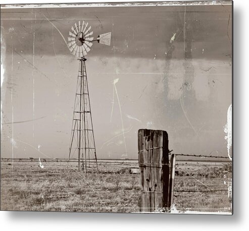Vintage Metal Print featuring the photograph Rise Above by Scott Cordell