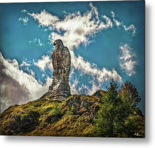 Switzerland Metal Print featuring the photograph Rocky King of Skies by Hanny Heim
