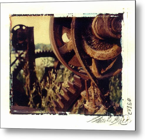 Pittsburgh Metal Print featuring the photograph South Side Machine Detail 2 by Steven Godfrey