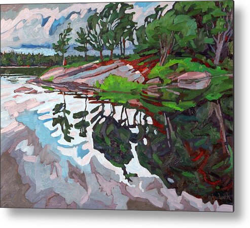 Spring Metal Print featuring the painting Spring Paradise by Phil Chadwick