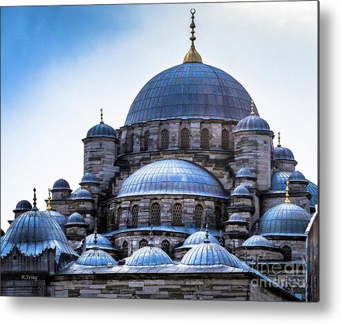 Blue Mosque Metal Print featuring the photograph Sultan Ahmed Mosque Blue Mosque by Rene Triay FineArt Photos