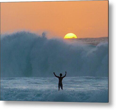 Sun Metal Print featuring the photograph Sun Worship by Alex Lapidus