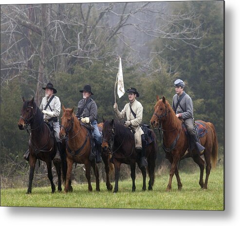 Appomattox Metal Print featuring the photograph Surrender by Alan Raasch