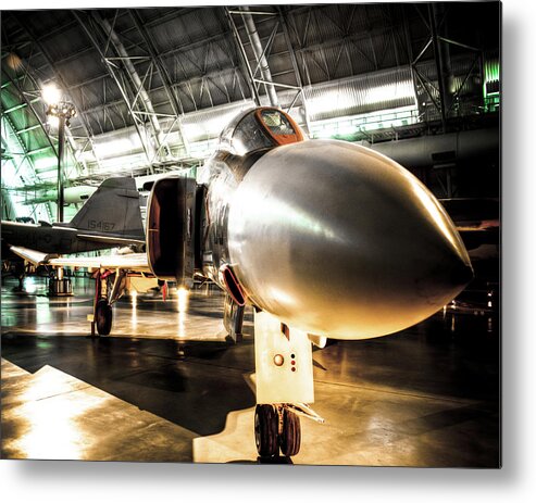 F4 Metal Print featuring the photograph The F4 Phantom by Daryl Clark