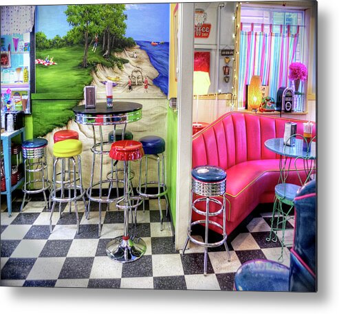 Ice Cream Metal Print featuring the photograph The Ice Cream Shoppe in Duval, WA by Greg Sigrist