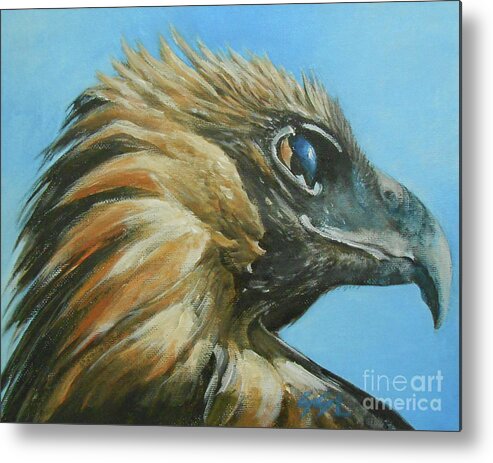 The Majestic Metal Print featuring the painting The Majestic by Jane See
