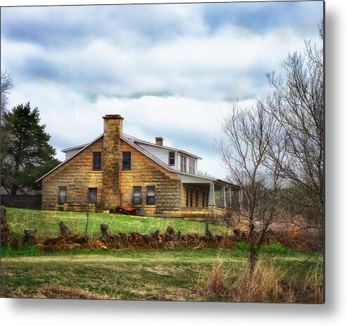 Rock House Metal Print featuring the photograph The Old Rock House by Jolynn Reed