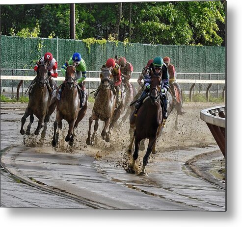The Whitney 2018 Metal Print featuring the photograph Diversify Winning The Whitney 2018 by Jeffrey PERKINS