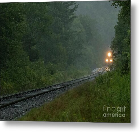Adirondacks Metal Print featuring the photograph Through the Fog by Phil Spitze