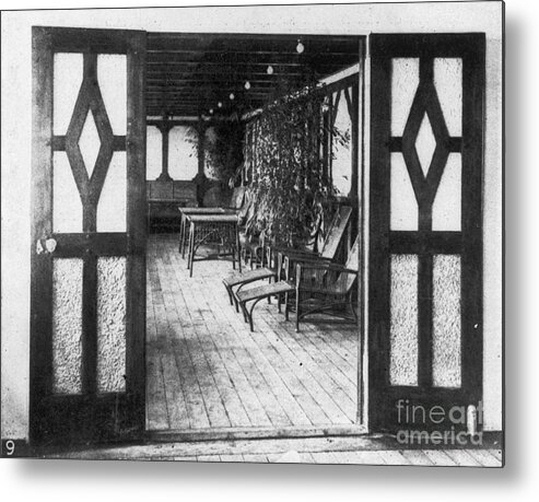1912 Metal Print featuring the photograph Titanic: Private Deck, 1912 by Granger