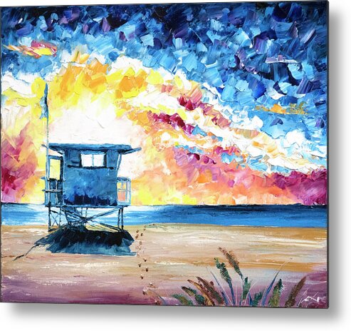 Tower Metal Print featuring the painting Tower Life 6 by Nelson Ruger