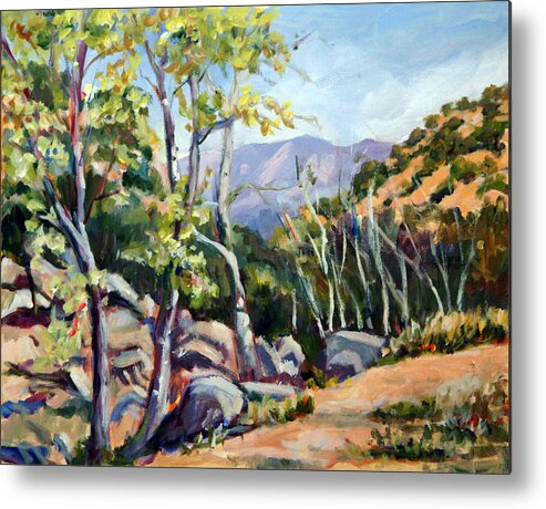  Metal Print featuring the painting Tucson I by Ingrid Dohm