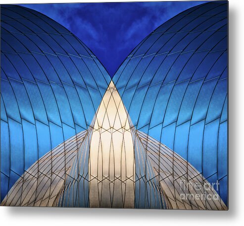 Chicago Metal Print featuring the photograph Urban abstract XIII by Izet Kapetanovic