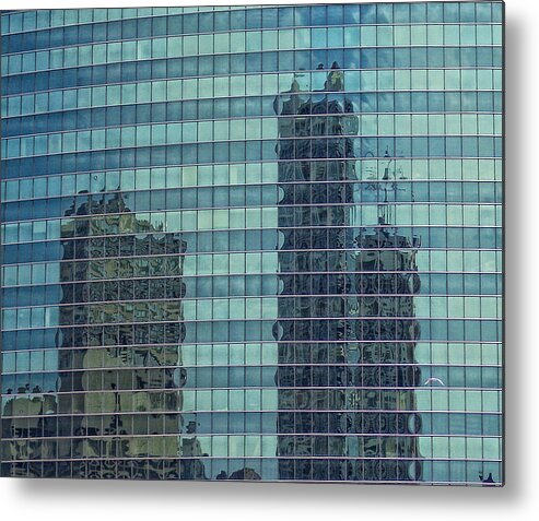 Chicago Metal Print featuring the photograph Urban Melting Pot by Donna Blackhall