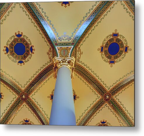 Capitol Metal Print featuring the photograph Vaulted Elegance by Nikolyn McDonald