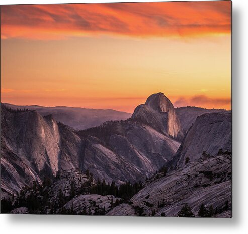 Yosemite Metal Print featuring the photograph View from Olmsted Point by Davorin Mance