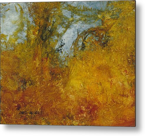 Warm Earth Metal Print featuring the painting Warm Earth 66 by David Ladmore