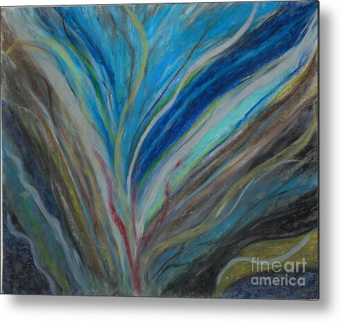  Metal Print featuring the pastel When the Feelings are Gone by Ania M Milo