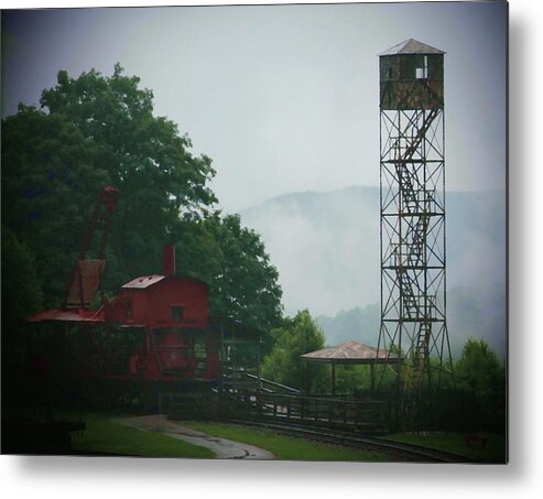 Whittaker Metal Print featuring the photograph Whittaker Tower 3 by Cathy Lindsey