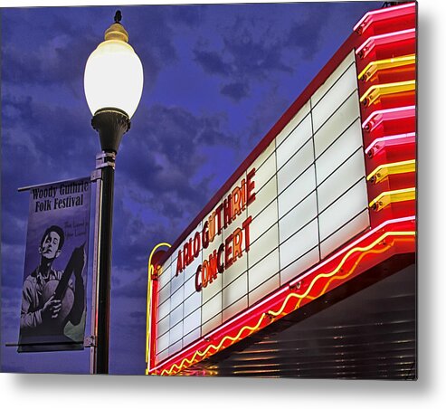 Crystal Theater Metal Print featuring the photograph Woody's Legacy by Tony Grider