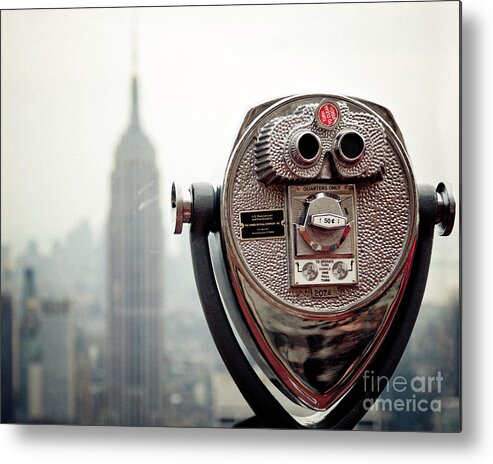 Empire State Building Metal Print featuring the photograph Observation #1 by RicharD Murphy