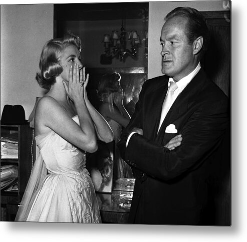 Singer Metal Print featuring the photograph 1955. American Comedian And Actor Bob by Popperfoto