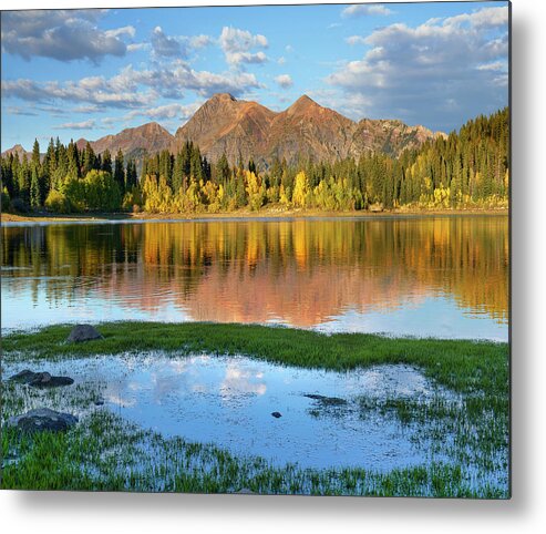 00567588 Metal Print featuring the photograph Ruby Range, Lost Lake Slough, Colorado #2 by Tim Fitzharris