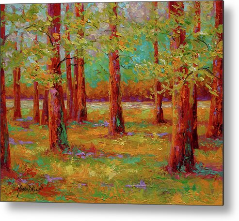 A New Spring Metal Print featuring the painting A New Spring by Marion Rose