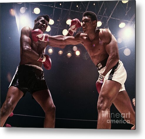People Metal Print featuring the photograph Ali Vs. Patterson by Bettmann