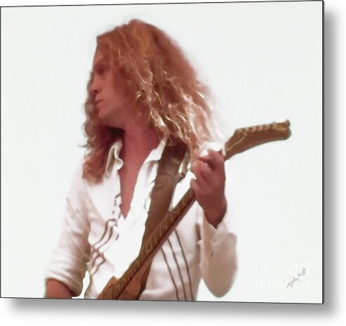 Allen Collins Metal Print featuring the photograph Allen Collins by Billy Knight