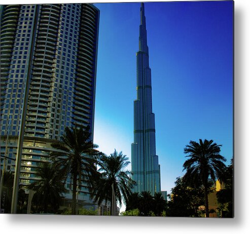 Burj Khalifa Metal Print featuring the photograph Burj Khalifa by Rocco Silvestri